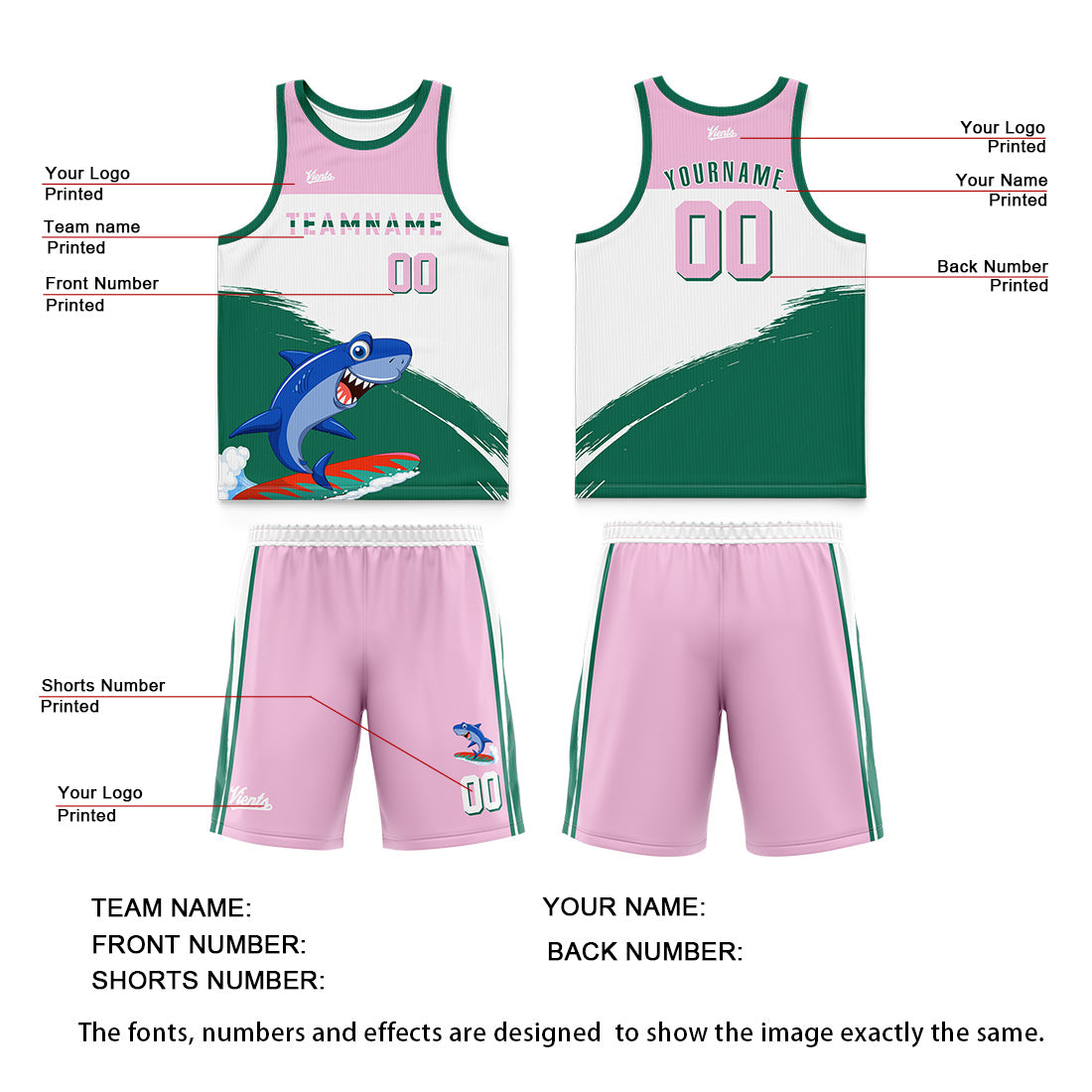 Custom Orange Green Wide Shoulder Basketball Jersey, Breathable Mesh Team Uniform for Adult & Yout