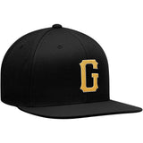 custom authentic hat black-yellow-white