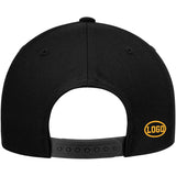 custom authentic hat black-yellow-white