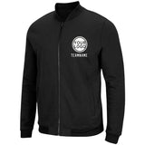 Custom Long Sleeve Windbreaker Jackets Uniform Printed Your Logo Name Number Black-White-Gray