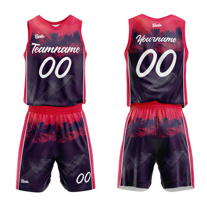 custom tropic basketball suit kids adults personalized jersey