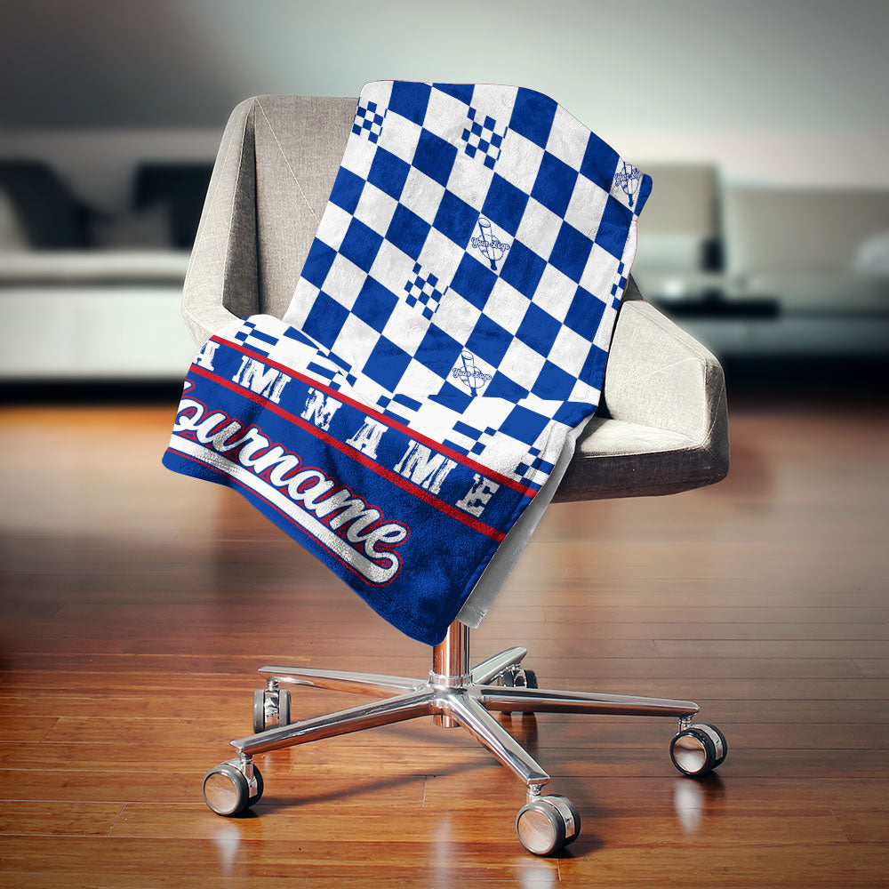 custom ultra-soft micro fleece blanket royal-white