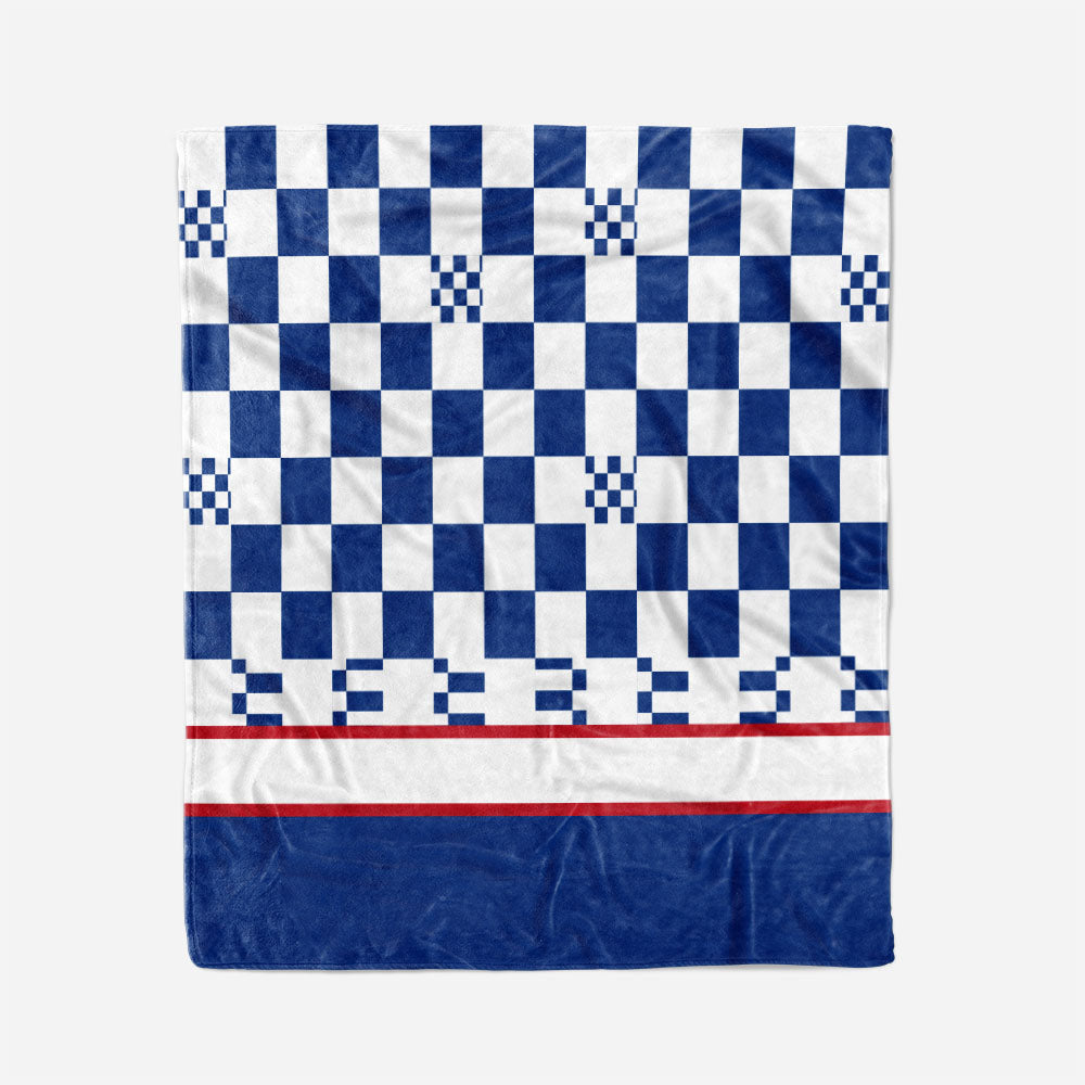 custom ultra-soft micro fleece blanket royal-white