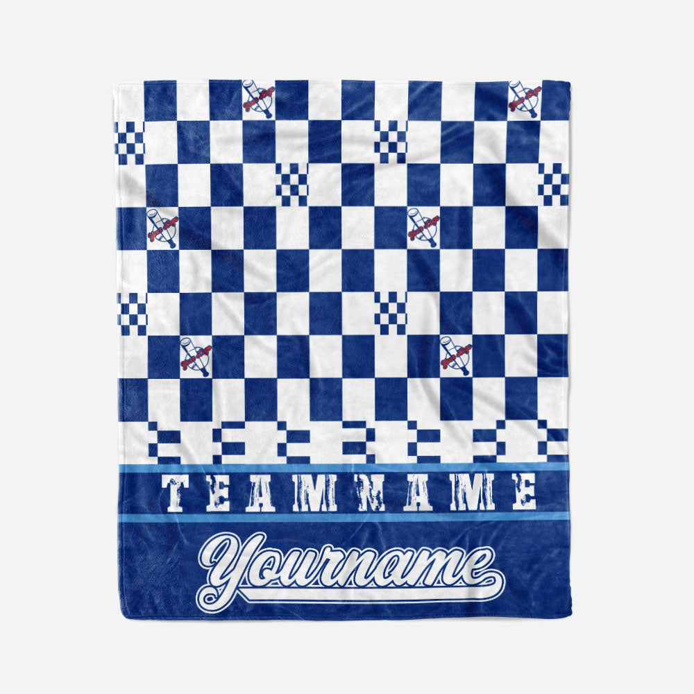 custom ultra-soft micro fleece blanket royal-white