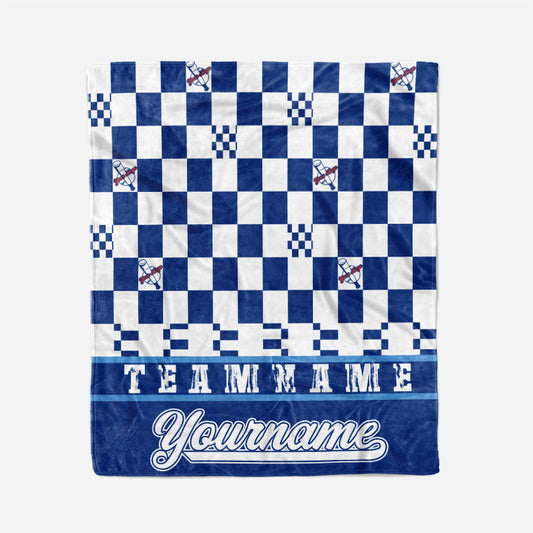 custom ultra-soft micro fleece blanket royal-white