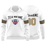 Custom Sweatshirt Hoodie For Men Women Girl Boy Print Your Logo Name Number White&Black&Gold