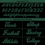 custom authentic gradient fashion football jersey black-green