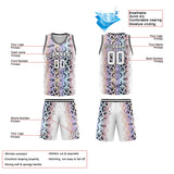 Custom Basketball Jersey Uniform Suit Printed Your Logo Name Number Serpentine