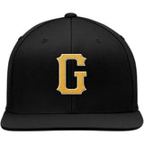 Custom Hat Black-Yellow-White