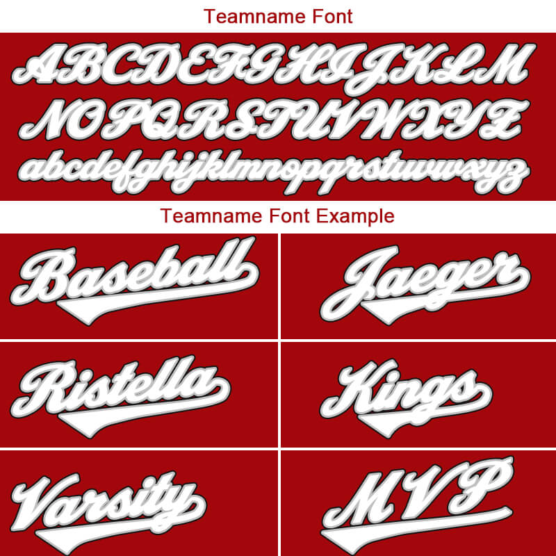 Mexico Text Pattern White Red Black Custom Name Baseball Jerseys, Idea