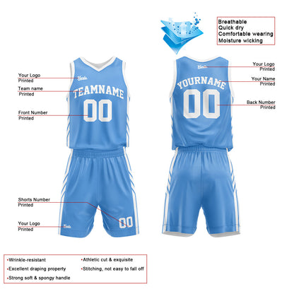 custom reversible basketball suit for adults and kids  personalized jersey