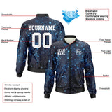 Custom Long Sleeve Windbreaker Jackets Uniform Printed Your Logo Name Number Starry Sky