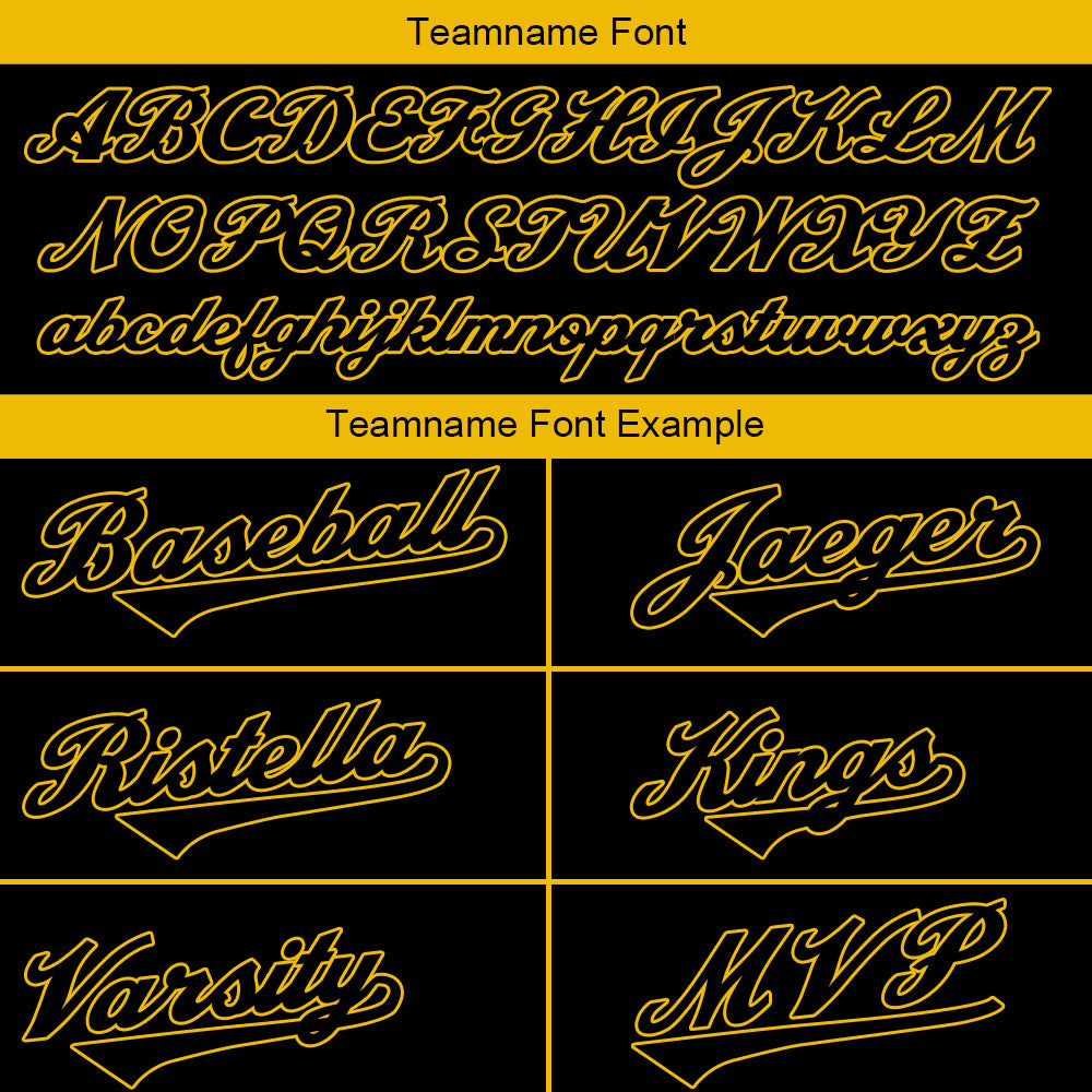 custom authentic pullover sweatshirt hoodie black-yellow