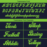 custom authentic drift fashion football jersey neon green-navy mesh