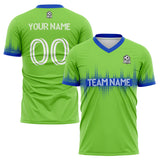 Custom Soccer Uniform Jersey Kids Adults Personalized Set Jersey Shirt Green