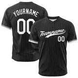 Custom Full Print Design Baseball Jersey stripe