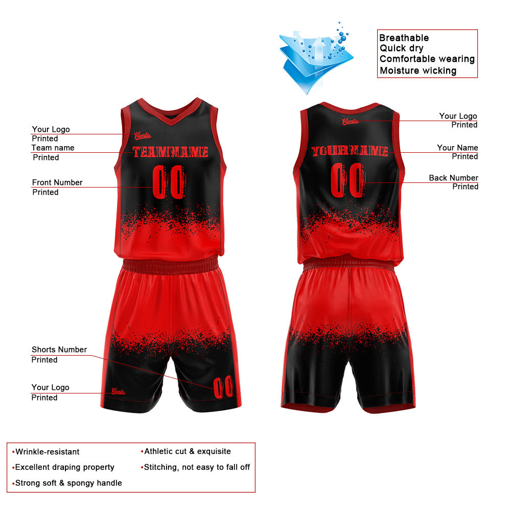 custom mottled basketball suit kids adults personalized jersey