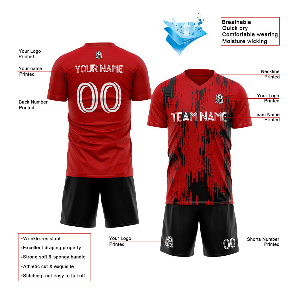 custom soccer set jersey kids adults personalized soccer