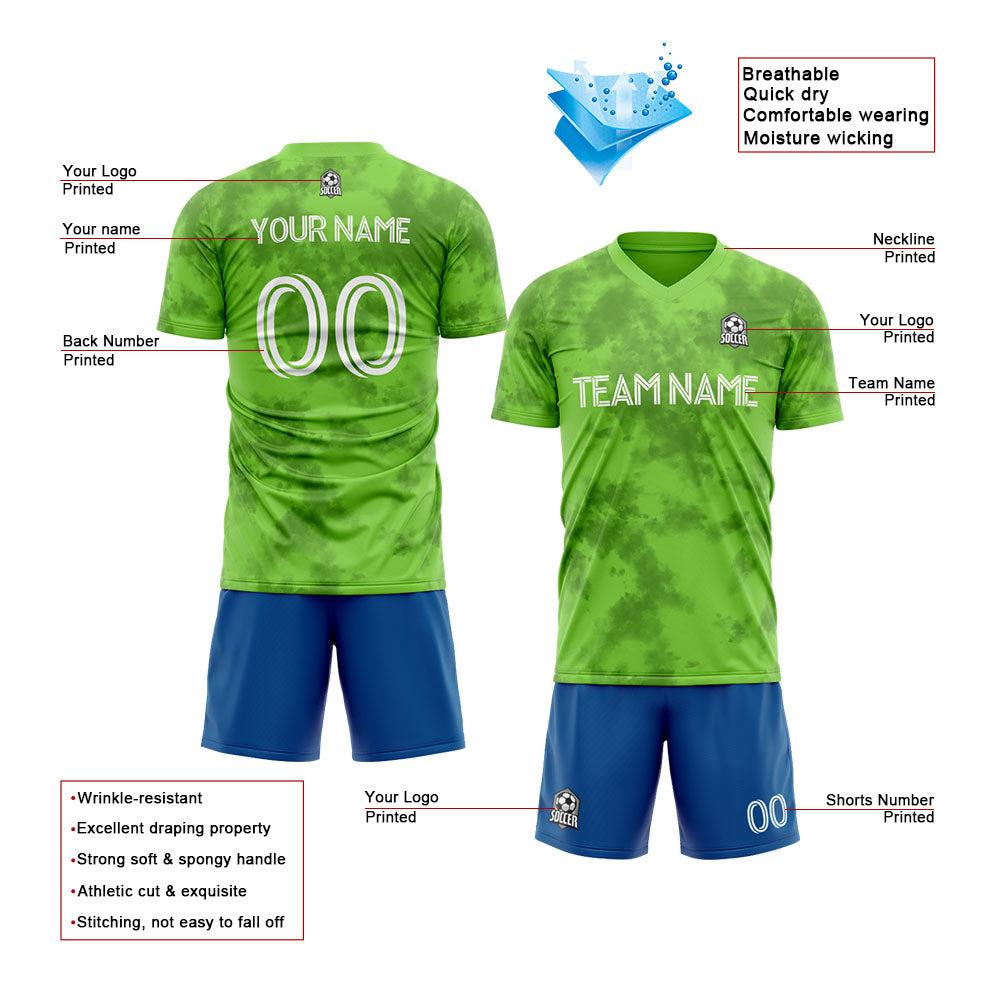 custom soccer set jersey kids adults personalized soccer