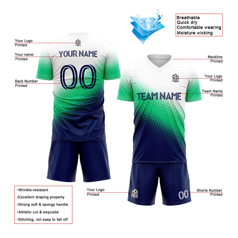 custom soccer uniform jersey kids adults personalized set jersey shirt navy