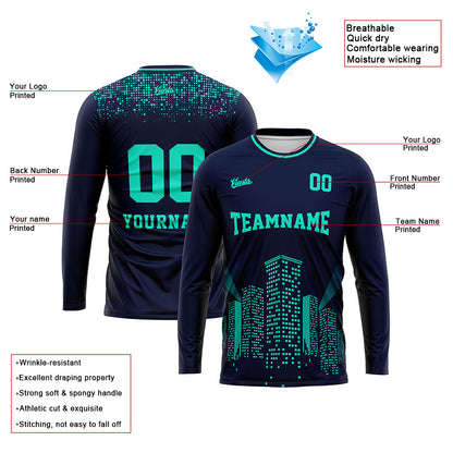 long sleeve basketball soccer football shooting shirt for adults and kids