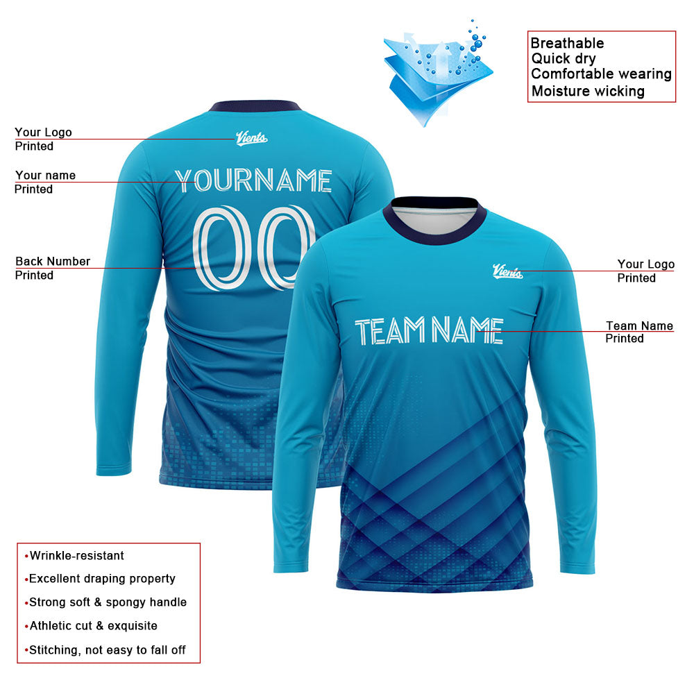 long sleeve basketball soccer football shooting shirt for adults and kids