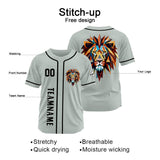 Custom Baseball Uniforms High-Quality for Adult Kids Optimized for Performance Gray