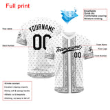Custom Full Print Design Baseball Jersey Bandanna-White