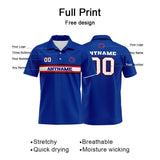 Custom Football Polo Shirts  for Men, Women, and Kids Add Your Unique Logo&Text&Number Buffalo