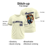 Custom Baseball Uniforms High-Quality for Adult Kids Optimized for Performance Cream