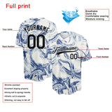 custom full print design authentic fluid baseball jersey