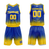 custom basketball suit for adults and kids  personalized jersey royal