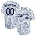 custom full print design authentic bandanna baseball jersey