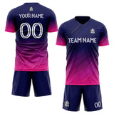 custom soccer uniform jersey kids adults personalized set jersey shirt navy