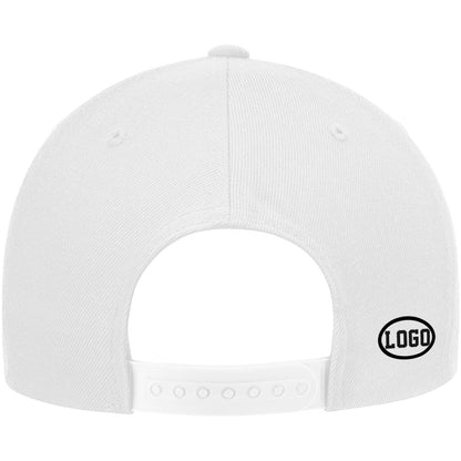 custom authentic hat white-black