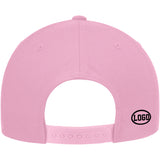 custom authentic hat pink-black