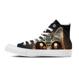 Cool Cat Canvas: Unleash Your Style with Mid-Top Canvas Sneakers for Men & Women