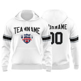 Custom Sweatshirt Hoodie For Men Women Girl Boy Print Your Logo Name Number White&Black&Gray