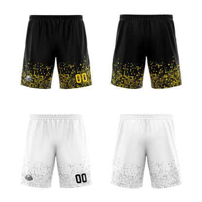 Custom Reversible Basketball Suit for Adults and Kids Personalized Jersey Black&White