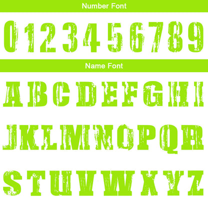 Custom Reversible Basketball Suit for Adults and Kids Personalized Jersey White-Neon Green