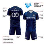 custom soccer uniform jersey kids adults personalized set jersey shirt navy