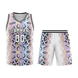 Custom Basketball Jersey Uniform Suit Printed Your Logo Name Number Serpentine
