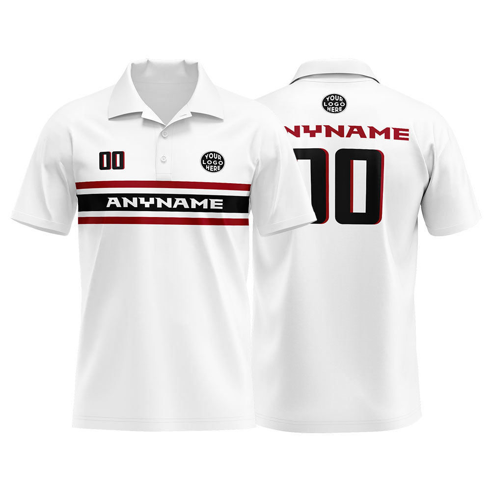 Custom Football Polo Shirts  for Men, Women, and Kids Add Your Unique Logo&Text&Number Atlanta