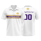 Custom Football Polo Shirts  for Men, Women, and Kids Add Your Unique Logo&Text&Number Minnesota