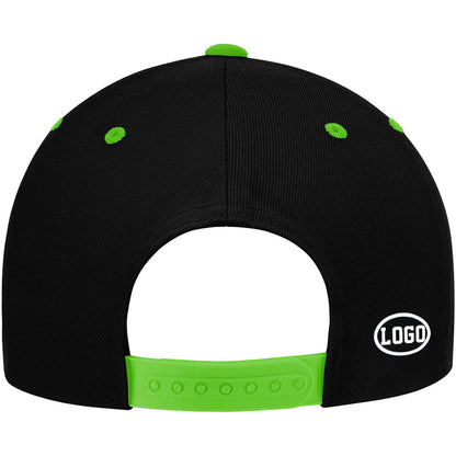 custom authentic hat black-green