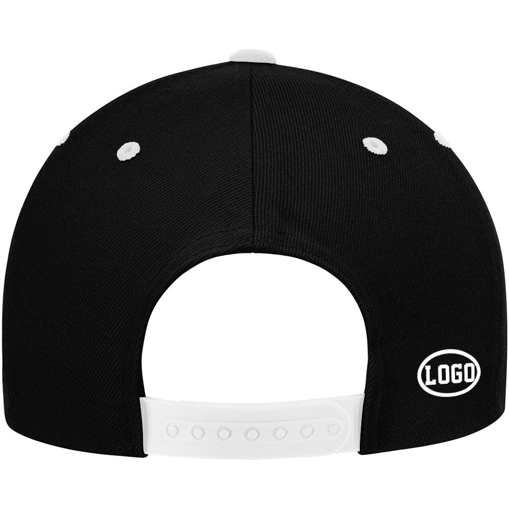 custom authentic hat black-white