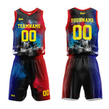 Custom Dazzle Color Basketball Suit for Adults and Kids  Personalized Jersey