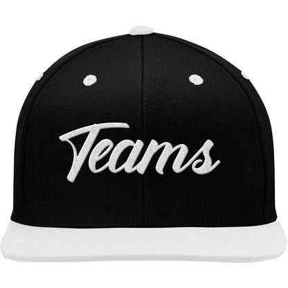 custom authentic hat black-white