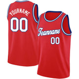 custom authentic  basketball jersey red-white-royal