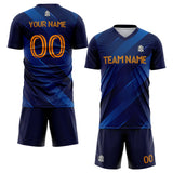 custom soccer uniform jersey kids adults personalized set jersey shirt navy